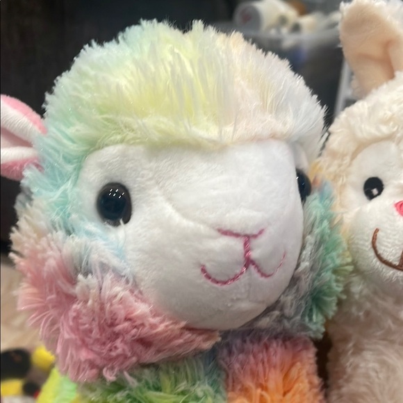 Colorful Plush Llama  Set - Picture 2 of 5